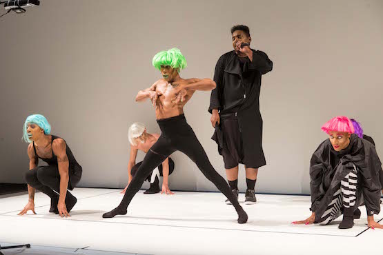 People raved about the “White Box” performance space, host to Rashaad Newsome’s multimedia performance, Five.