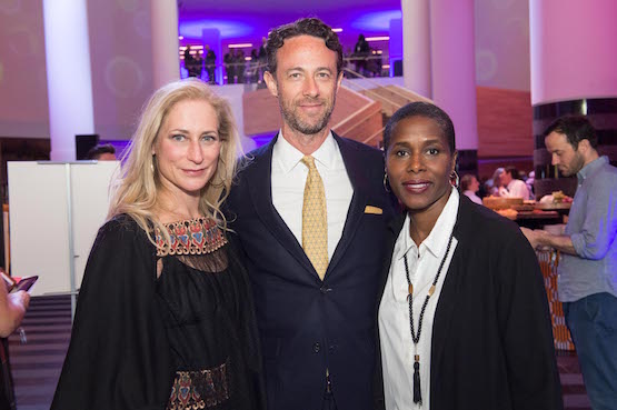 Joni Binder Shwarts, Darius Himes of Christie’s, and author Natalie Baszile.